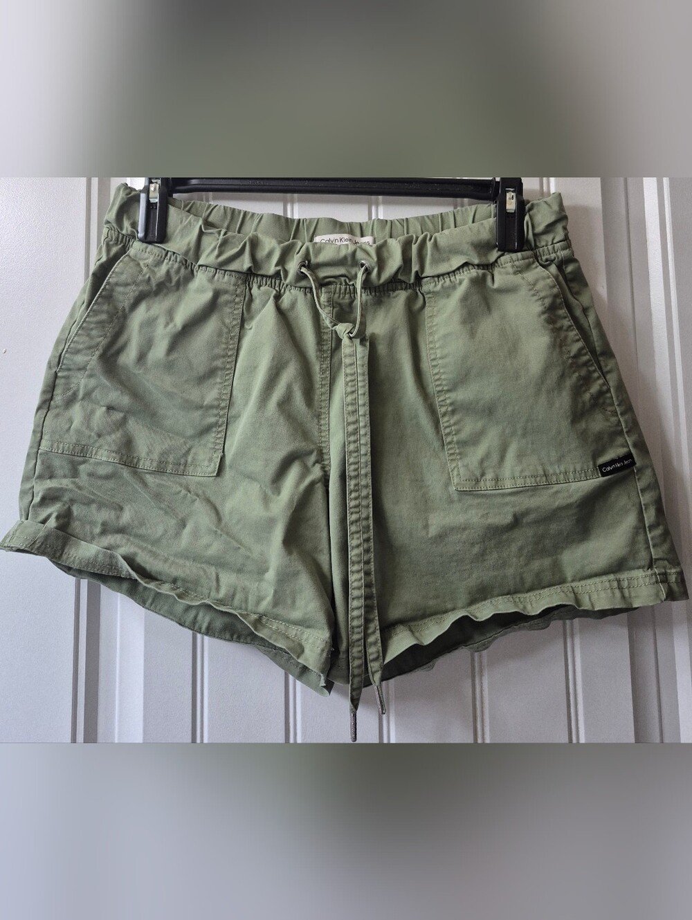 Womens Calvin Klein Cotton Shorts Size Large